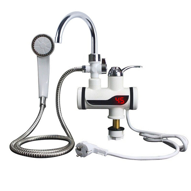 Instant Electric water heater Tap With LED Temperature Display Hot Water