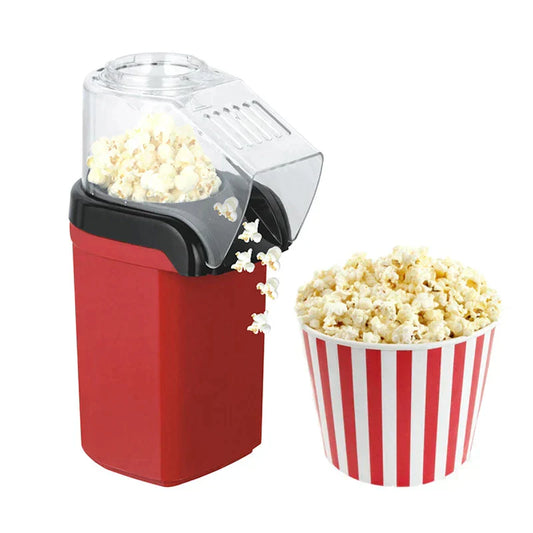 110V 220V Electric Corn Popcorn Maker Household Automatic Mini Air Popcorn Making Machine Kitchen DIY Corn Popper EU/US Plug